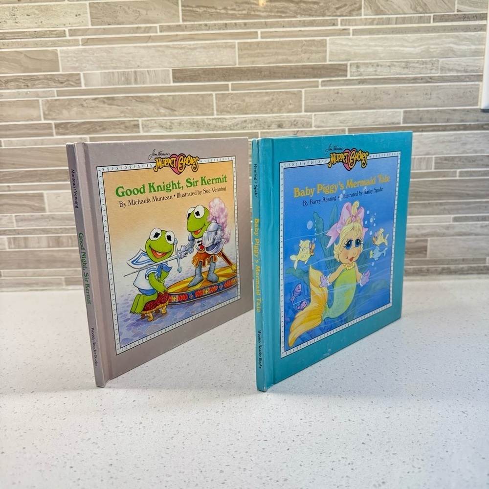 Set of 2 Muppet Babies books